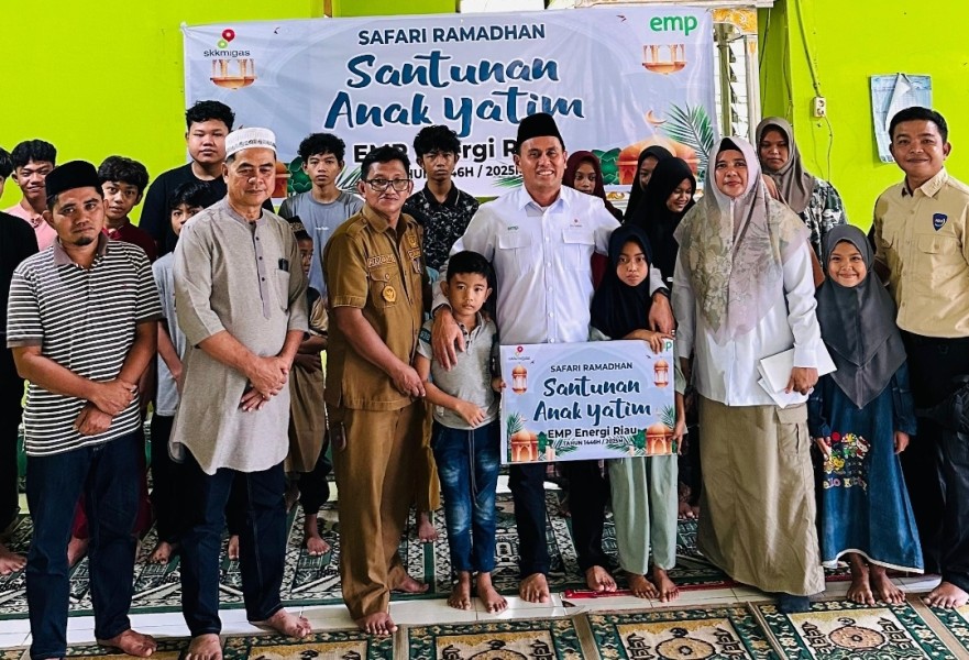 PT EMP Energi Riau Santuni Ratusan Anak Yatim di Indragiri Hulu dan Pelalawan