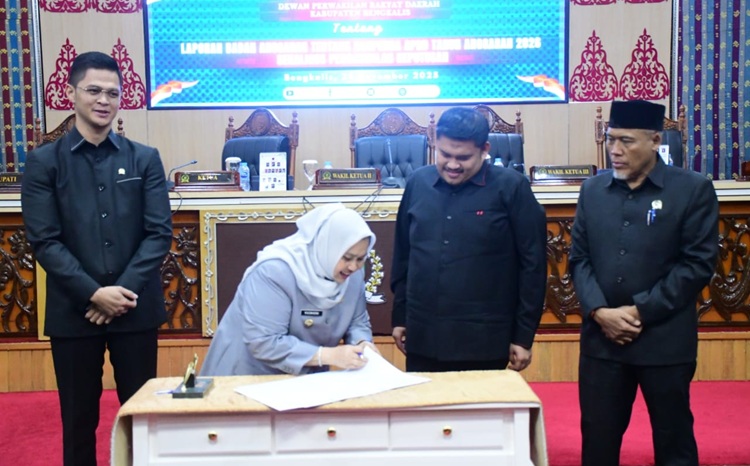 Pemerintah dan DPRD Bengkalis Sahkan APBD 2026 Senilai Rp2,8 Triliun