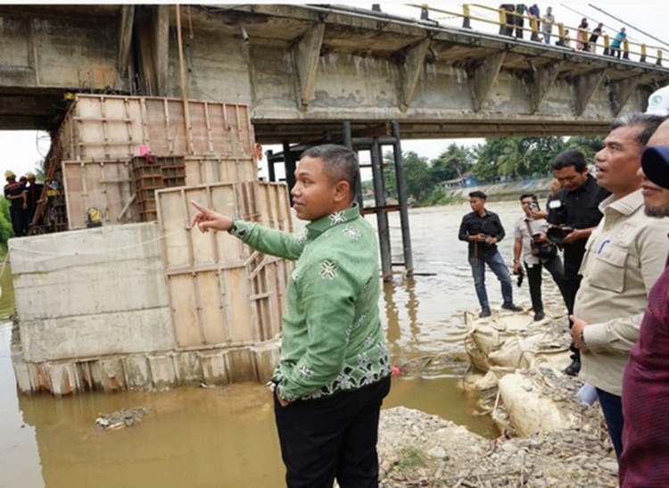 Menuju Akhir Penantian: Jembatan Sei Rokan Siap Uji Coba Oktober