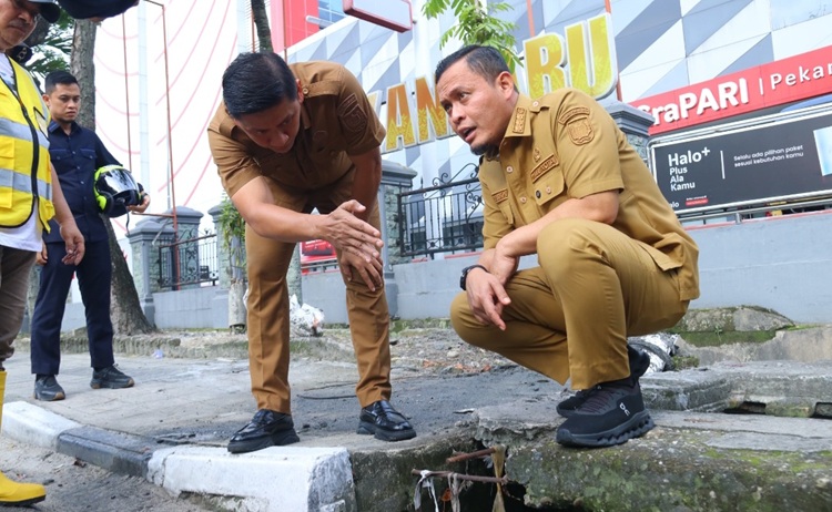 Siapkan Dana Rp100 Miliar, Pemko Pekanbaru Fokuskan Perbaiki Drainase dan Atasi Banjir 2026