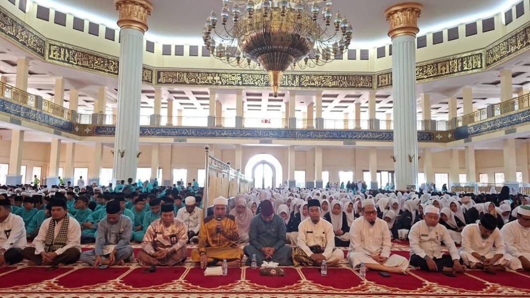 3.000 Jemaah Padati Islamic Centre Rohul, Zikir Kebangsaan Menggema Sambut HUT RI dan Hari Jadi Riau