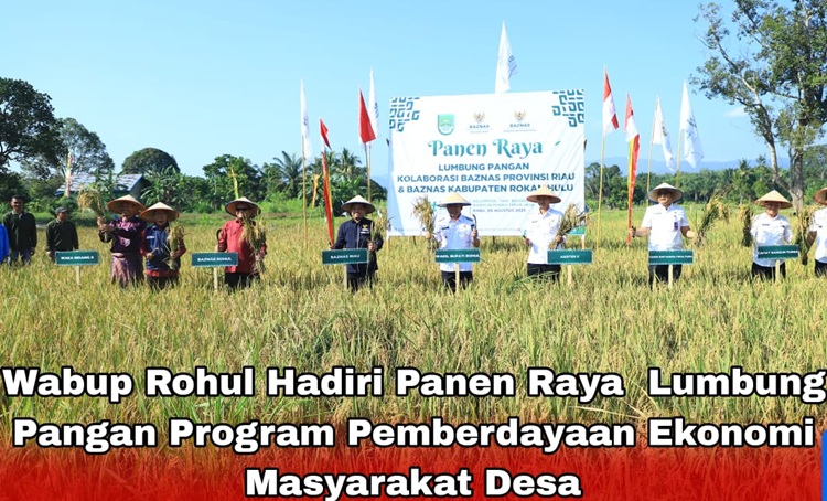 Pemkab Rohul Dukung Kemandirian Desa Lewat Program Lumbung Pangan