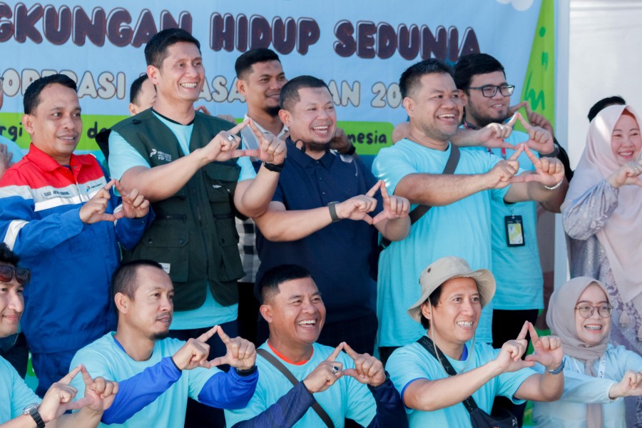 Peringatan Hari Lingkungan Hidup Sedunia Wilayah Operasi Bekasap Rokan Kecamatan Mandau Tahun 2025