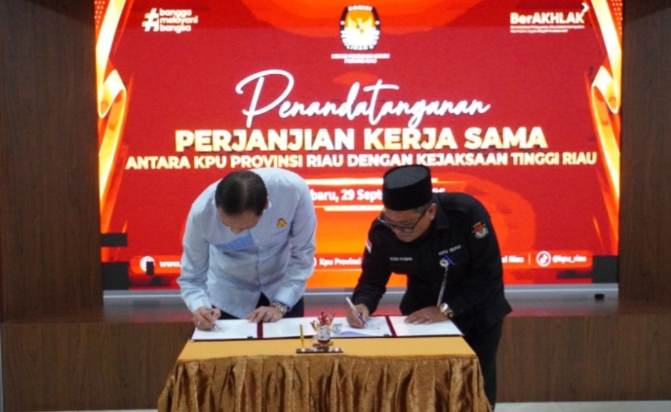 KPU-Kejati Riau Perkuat Sinergi, Tekankan Kepastian Hukum