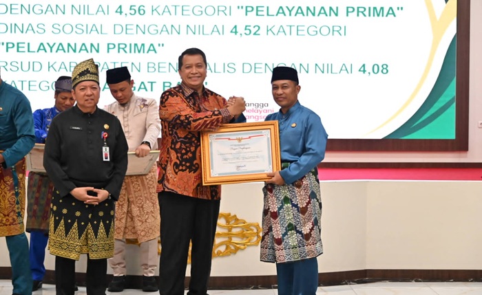 Bengkalis Borong Tiga Penghargaan Pelayanan Publik