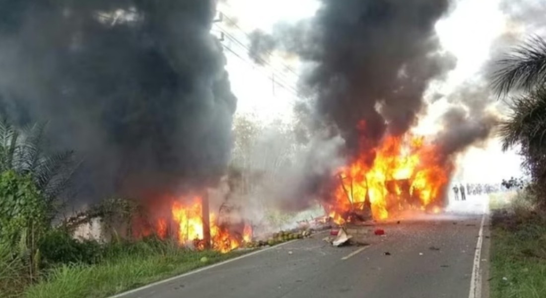 Bus ALS Tabrak Truk Tangki BBM, 16 Tewas Terbakar di Jalinsum Muratara