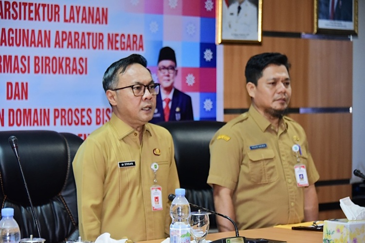 Menuju Pemerintahan Digital, Pemkab Bengkalis Reviu Arsitektur Bisnis dan Layanan SPBE