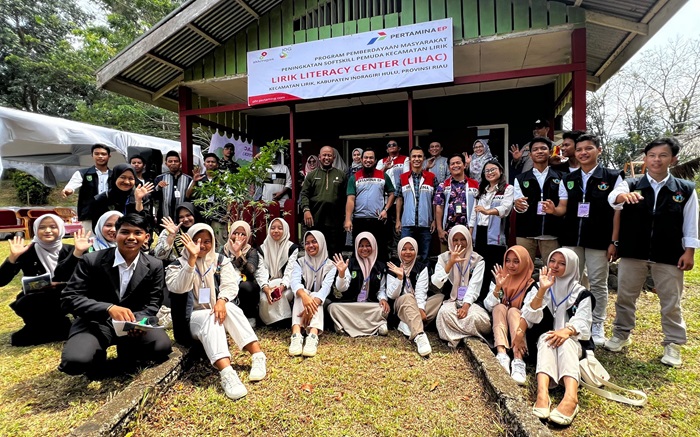 Pertamina EP Lirik Tanamkan Benih Literasi, Bangun Masa Depan Cerdas di Kecamatan Lirik