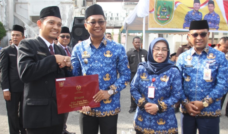 HUT Korpri ke-54, ASN Rohil Diingatkan Jaga Marwah, Disiplin, dan Integritas