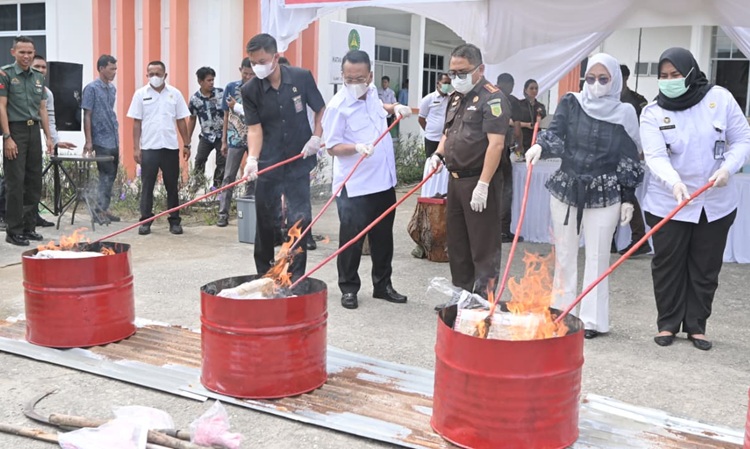 Bupati Rohil Tegaskan Komitmen Pemerintah Perangi Narkoba