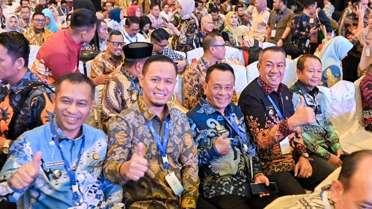 Wabup Kepulauan Meranti Ikuti Rakornas BKN 2025, Dorong ASN Profesional dan Berorientasi Hasil