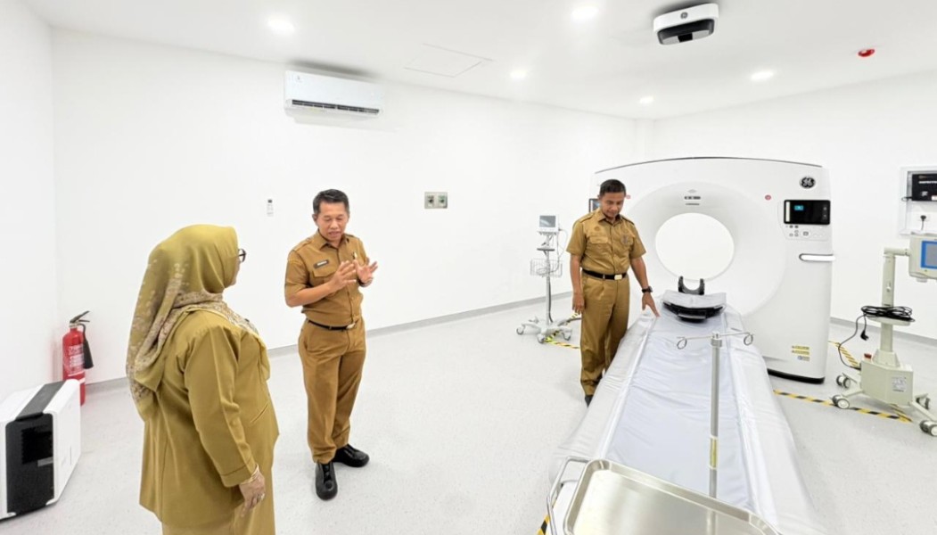 Tingkatkan Layanan Kesehatan Masyarakat, RSUD Bangkinang Meiliki CT Scan
