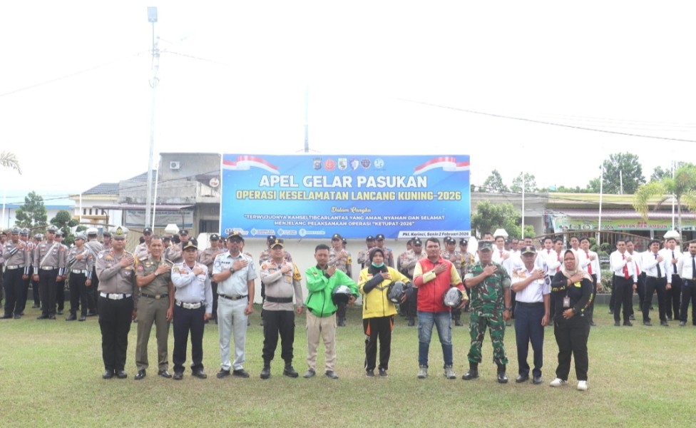 Operasi Keselamatan LK 2026 Berlangsung Selama 14 Hari Polres Pelalawan Akan Fokus Kepada 9 Objek Penindakan