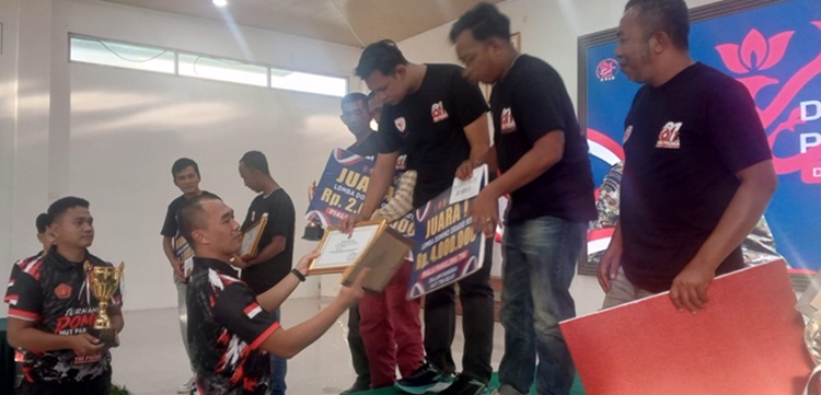 128 Tim Ramaikan Turnamen Domino Piala Panglima TNI di Rohil