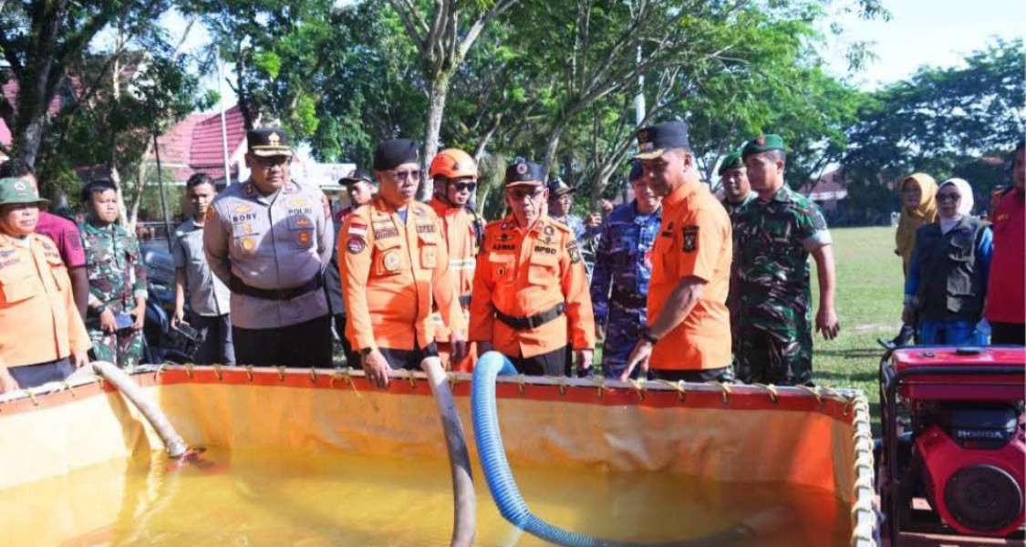 Apel Siaga Karhutla Kampar, Bupati Tekankan Kesiapan Nyata dan Respons Cepat