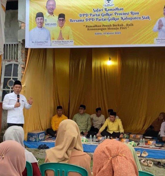 Golkar Siak Menyatukan Harapan Rakyat : Safari Ramadhan Sebagai Wujud Kepedulian Sosial