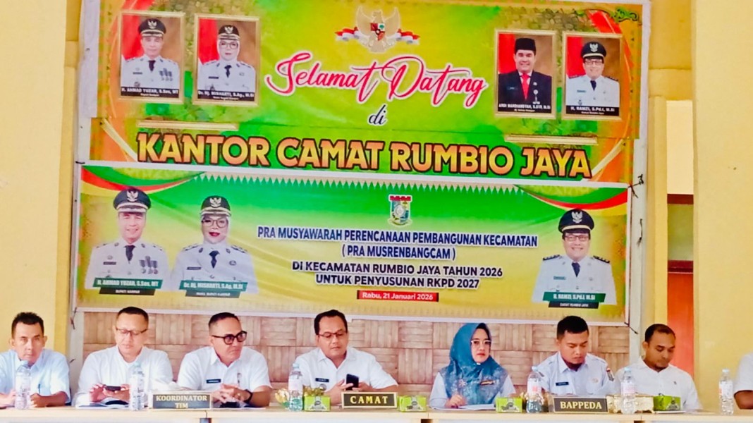 Pra-Musrenbang Rumbio Jaya Dorong UMKM Pangan Lokal Dukung GPM dan Program Makan Bergizi
