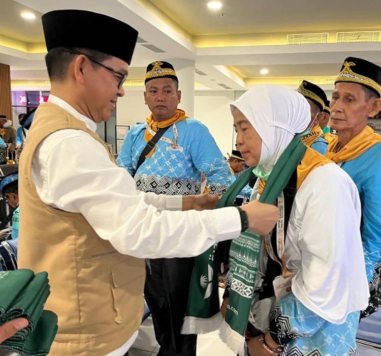 Gelombang Pertama Tuntas, 4.422 Jemaah Haji Riau Diberangkatkan ke Madinah