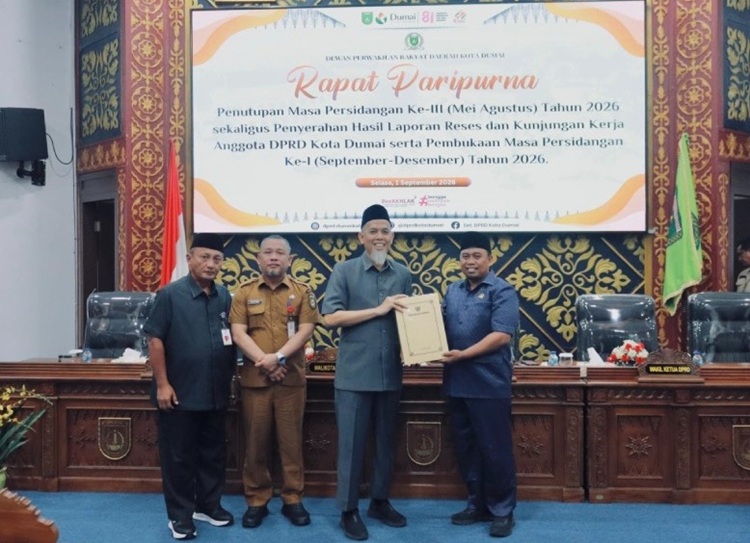 Terima Aspirasi Reses DPRD, Wako Paisal Komit Wujudkan Kebutuhan Masyarakat Dumai