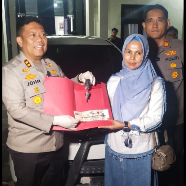 Polsek Pangkalan Kerinci Ringkus Pencuri Mobil di Parkiran RSUD Selasih