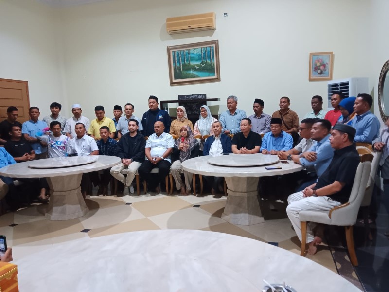 Afni-Syamsurizal Bersama Tim Koalisi Deklarasikan Kemenangan
