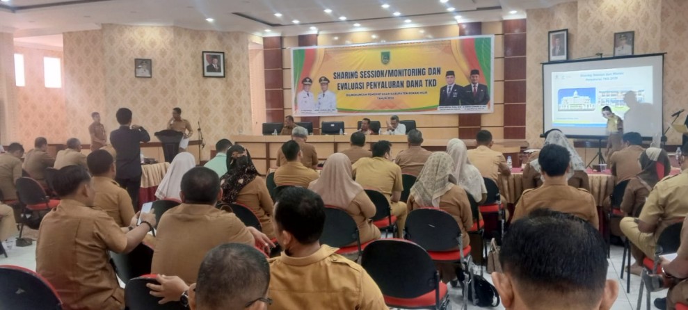 Rohil Evaluasi Penyaluran TKD, Realisasi Baru 75 Persen