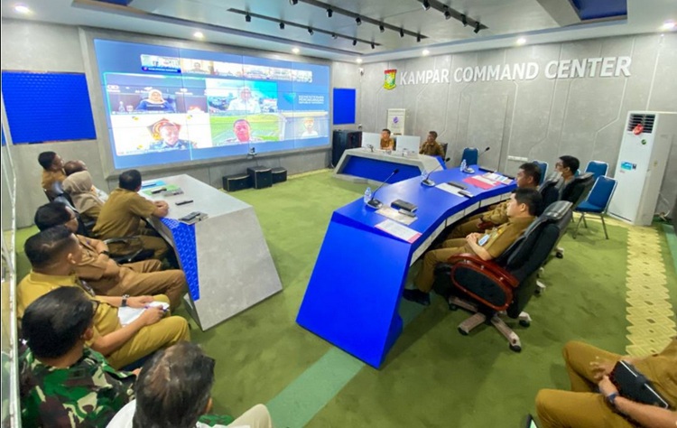 Usai Ikuti Rakor Bersama Mendagri, Bupati Kampar Tegaskan Komitmen Kendalikan Inflasi dan Jaga Harga Stabil Jelang Ramadan