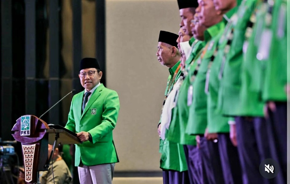 Gus Muhaimin Lantik DPW PKB se-Indonesia,  Abdul Wahid Tetap Ketua DPW PKB Riau Meski Ditahan KPK