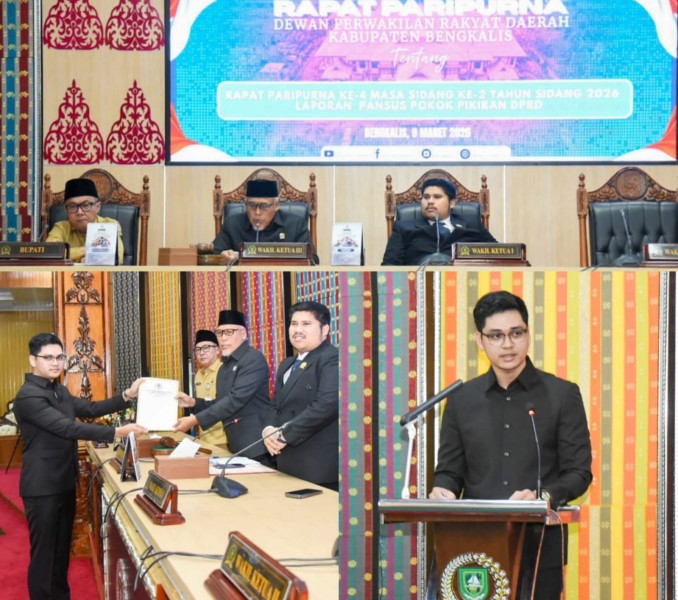 Paripurna Ke-4 DPRD Bengkalis Fokus Prioritas Pembangunan 2027