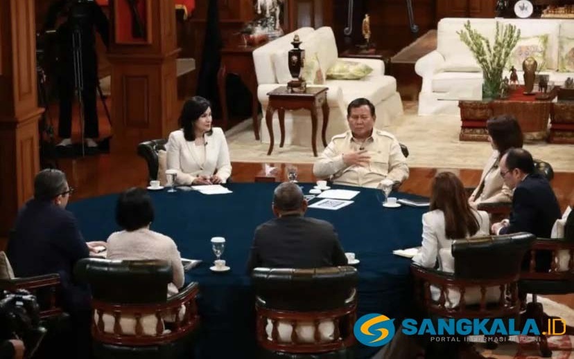 Presiden Prabowo Gelar Dialog Dengan Tujuh Jurnalis Nasional