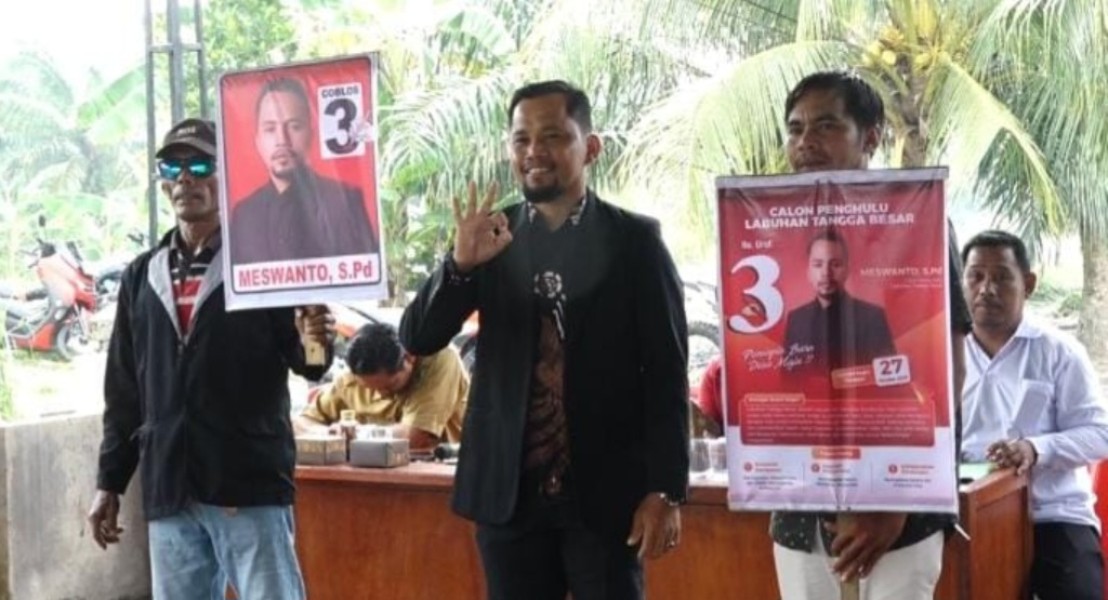 Meswanto Dapat Nomor 3, Tawarkan Perubahan untuk Labuhan Tangga Besar