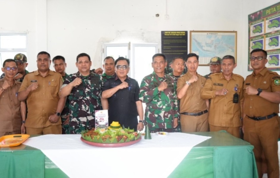 Asmar Perkuat Sinergi TNI dan Pemkab Meranti untuk Keamanan dan Pembangunan