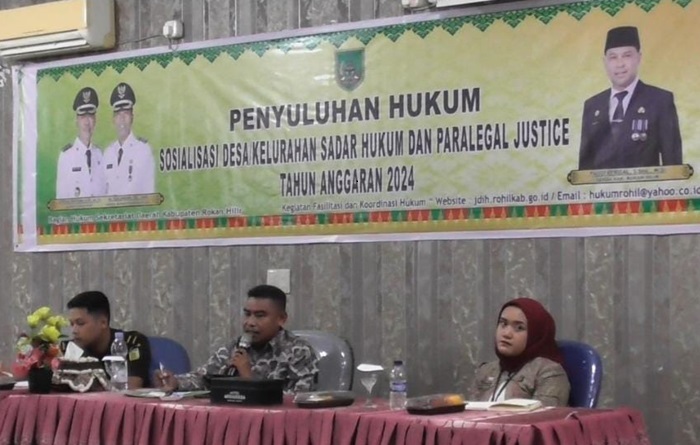 Pemkab Rohil Berikan Pemahaman Hukum Kepada 99 Penghulu dan 1 Lurah