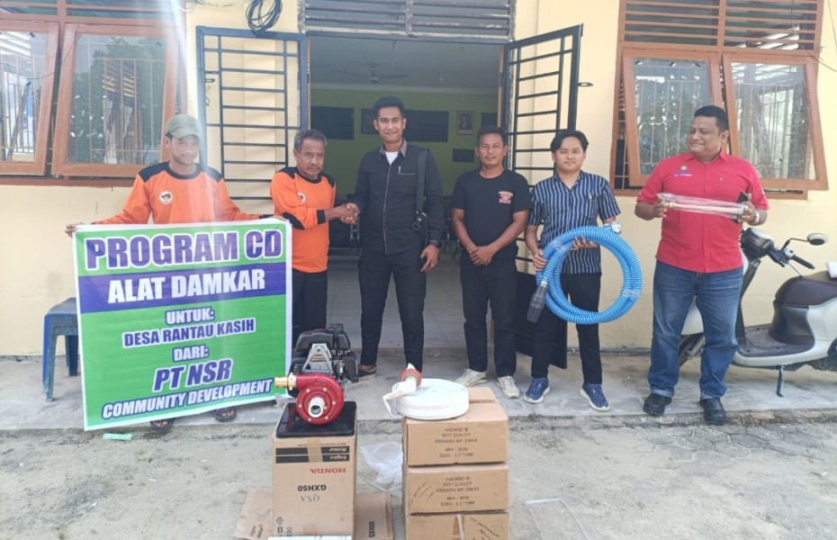 PT NSR Salurkan Bantuan Program Pemberdayaan Masyarakat disekitar Operasional Perusahaan