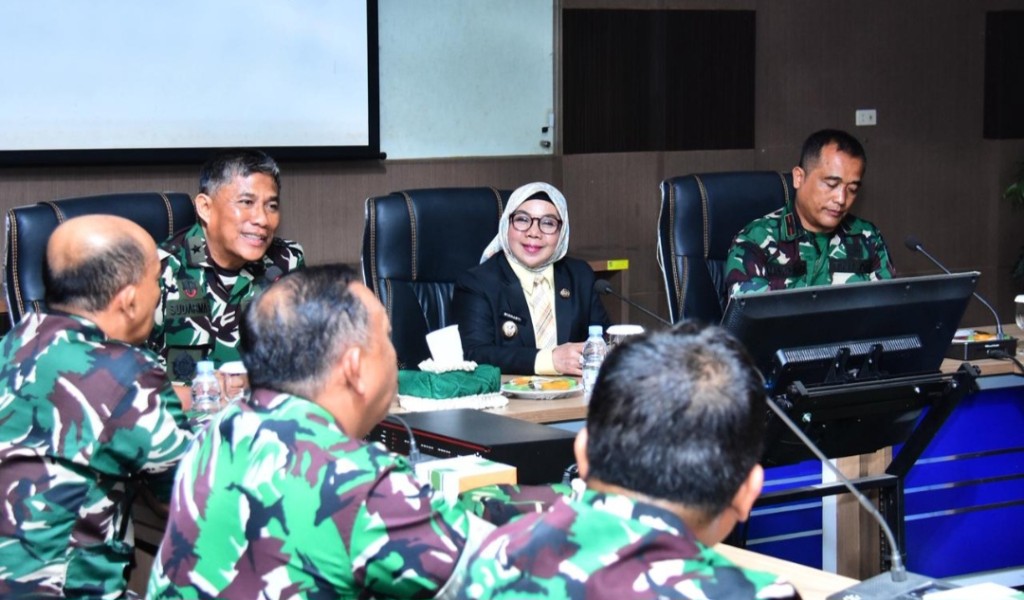 Wakil Bupati Kampar Terima Kunjungan Mabes TNI AD, Karhutla Jadi Perhatian