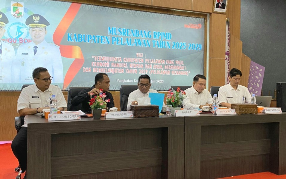 Musrenbang RPJMD 2025-2029, Wujudkan  Pelalawan Menawan