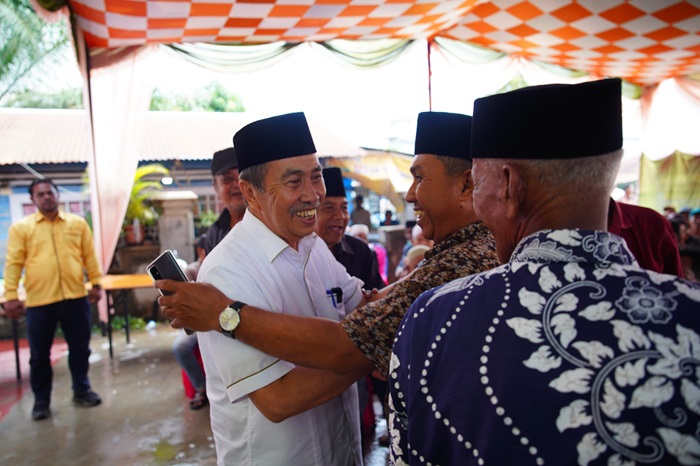 Hadiri Kampanye Cagubri No 3, Masyarakat Rohil Siap Menangkan Syamsuar Periode Kedua