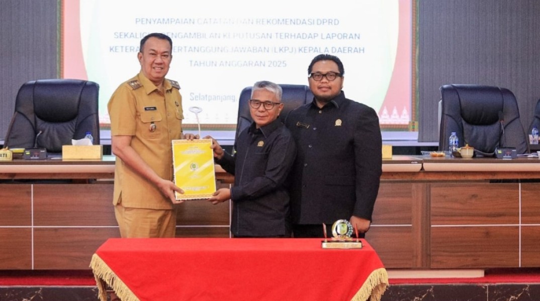 DPRD Soroti Kinerja LKPJ 2025, Wabup Meranti Instruksikan OPD Segera Tindak Lanjuti