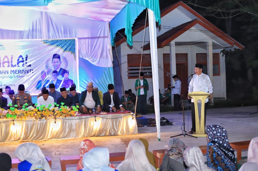 Halal Bihalal GP Ansor Meranti, Pemda Ajak Perkuat Persatuan dan Kamtibmas