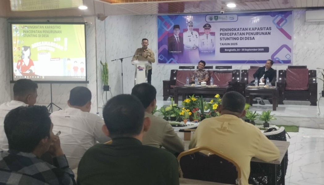BKAD Bantan Gelar Pelatihan Percepatan Penurunan Stunting