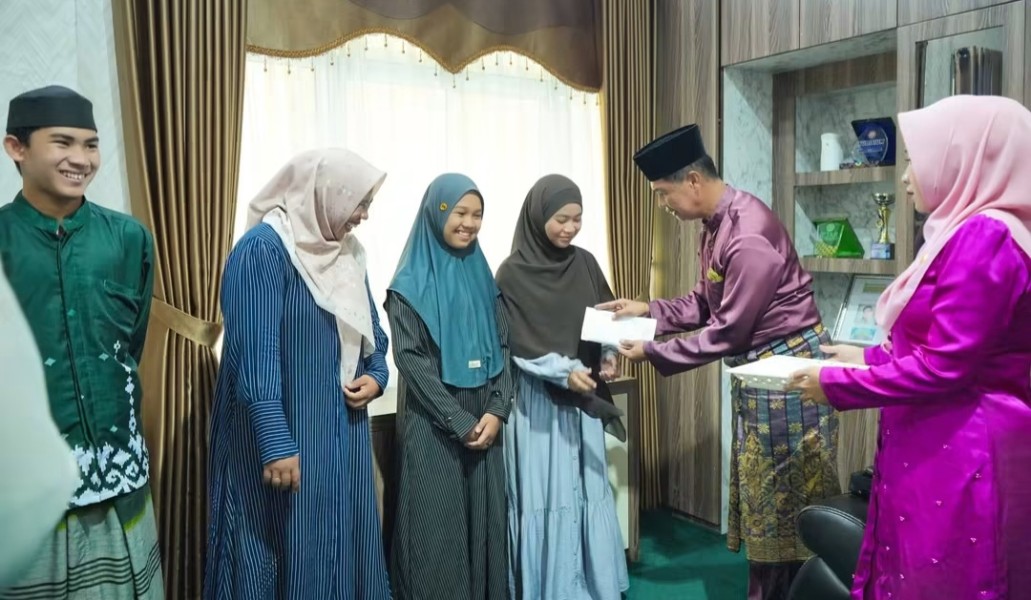Empat Putra-Putri Meranti Berlaga di MTQ Nasional Semarang, Pemkab Beri Sagu Hati