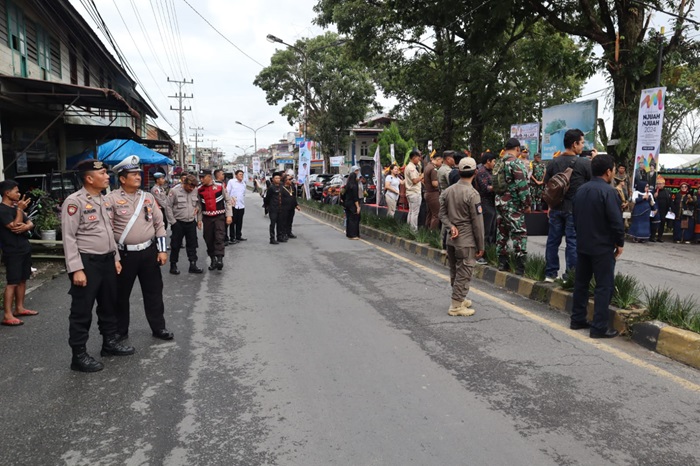 Berikan Rasa Aman, Polres Dairi Bersiaga Dalam Pesta Njuah-Juah